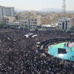 مراسم تشییع شهید آیت‌الله رئیسی و شهدای خدمت در دانشگاه تهران و حضور گسترده مردم و مسئولین برگزار شد.